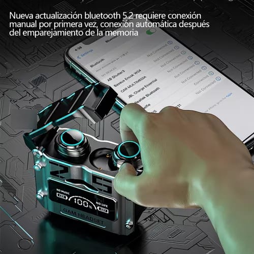 Audífonos Bluetooth deportivos M25